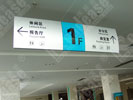 湖北图书馆区域分流吊牌7246