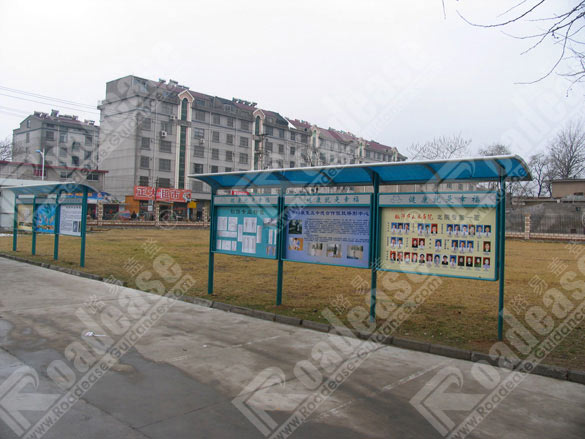 山东临沂市人民医院宣传栏5428标识标牌图片