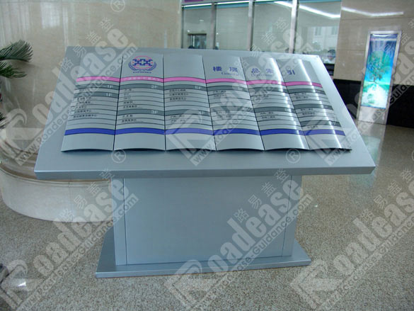 西安广仁医院斜面落地牌5517标识标牌图片