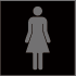 女洗手间标志标识