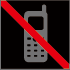 请勿使用手机标志标识