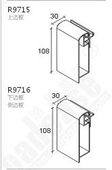 内翻盖开启标识材料